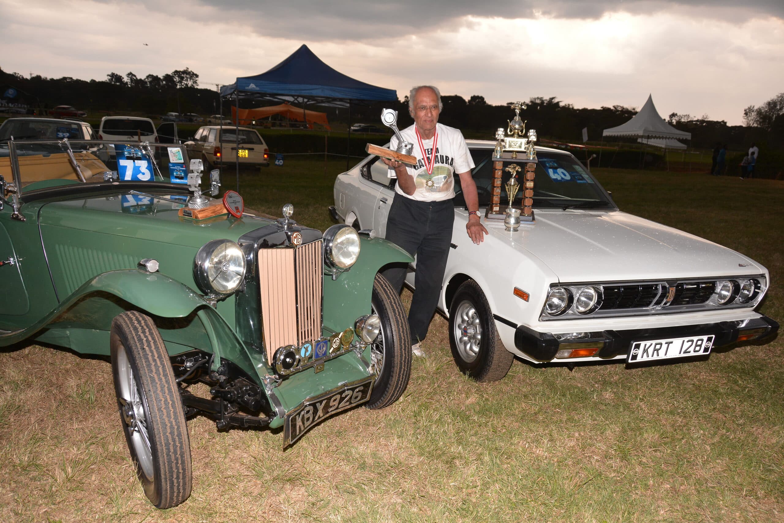 Sati Gata-Aura & David Odhuno are the winners of the 2024 Concours d’Elegance