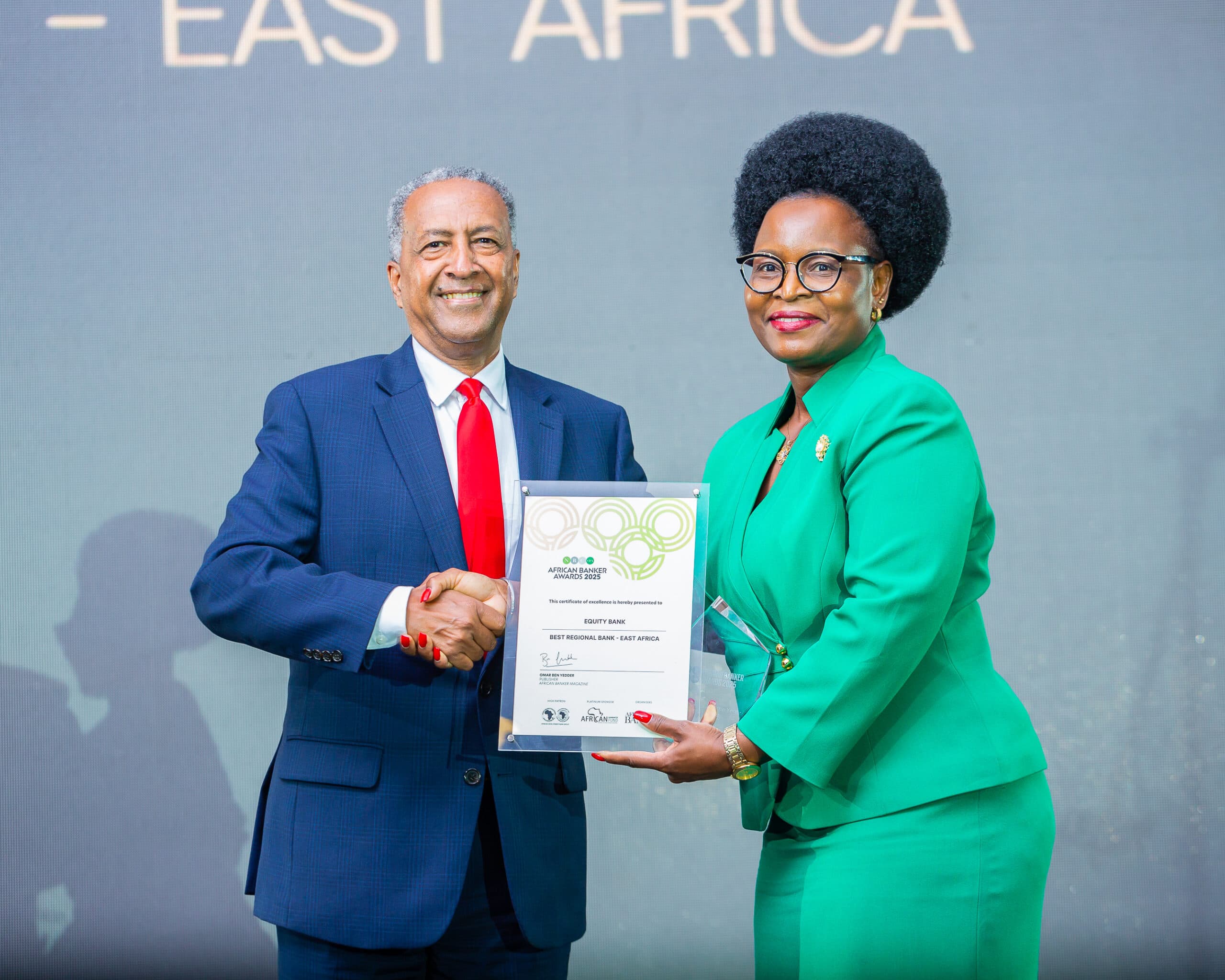 Kenya’s ATIDI, 4G Capital & Equity Bank win awards at the 2025 African Banker Awards