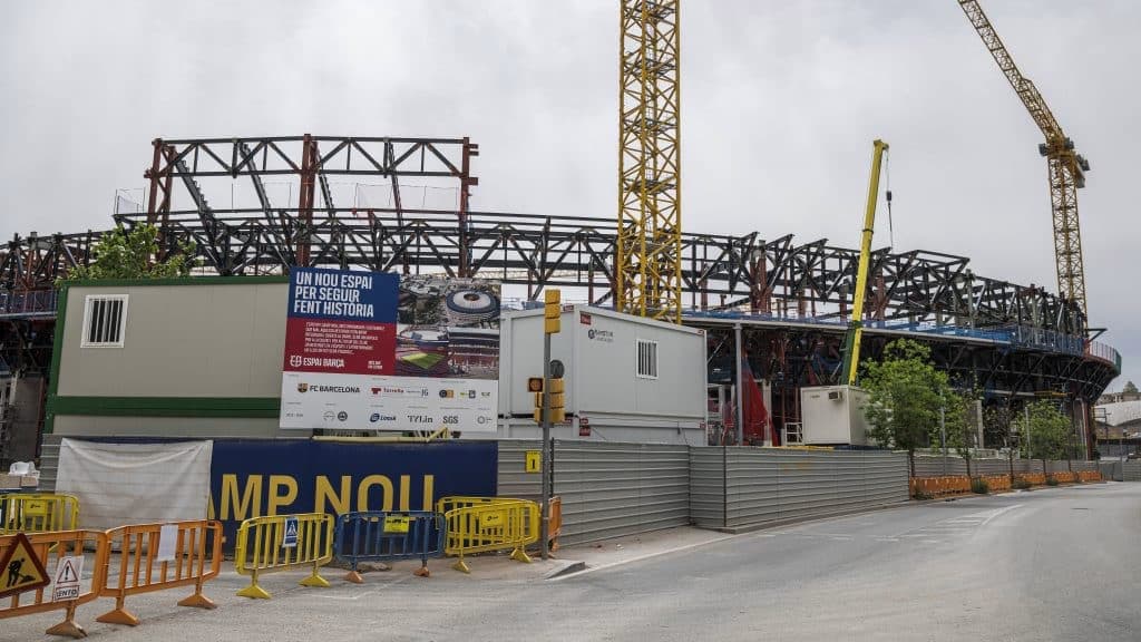 Barcelona’s Spotify Camp Nou upgrade delayed: Temporary home and construction progress