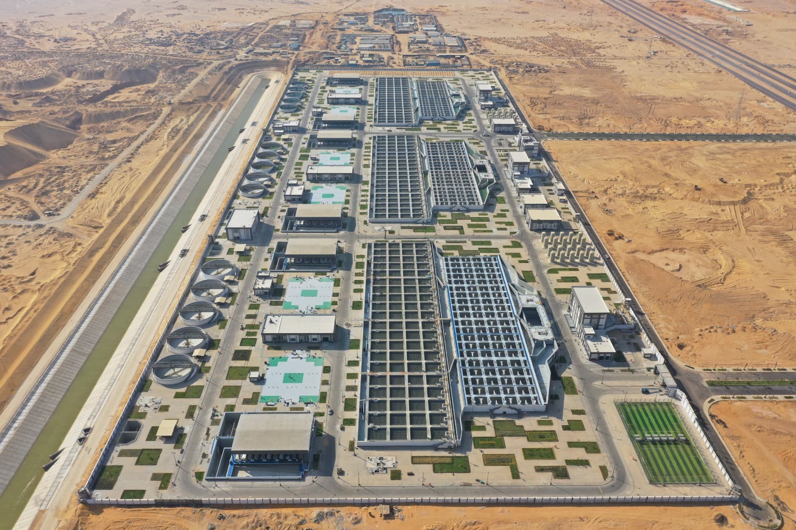 New Delta Irrigation Water Treatment Plant in Egypt declared the world’s largest water treatment facility