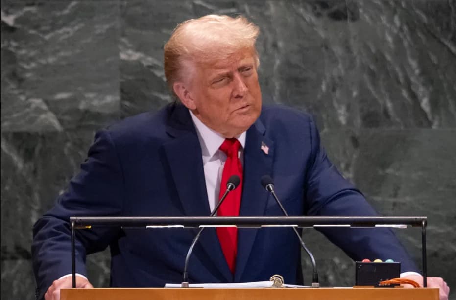 Trump threatens to ‘annihilate’ Iran in UN speech as officials from both countries meet on sidelines