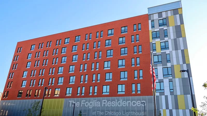 The Foglia Residences: Affordable Housing for the Blind and Veterans in Chicago