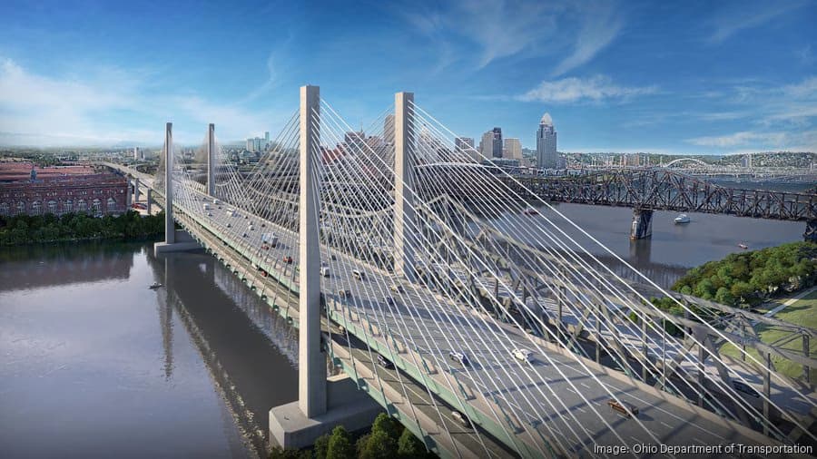 Design Unveiled for New Cable-Stayed Brent Spence Companion Bridge