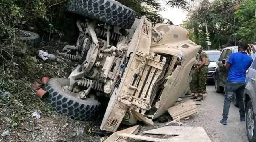 Haiti Accident Claims Life of Kenyan Officer, Injures Eight MSS Colleagues