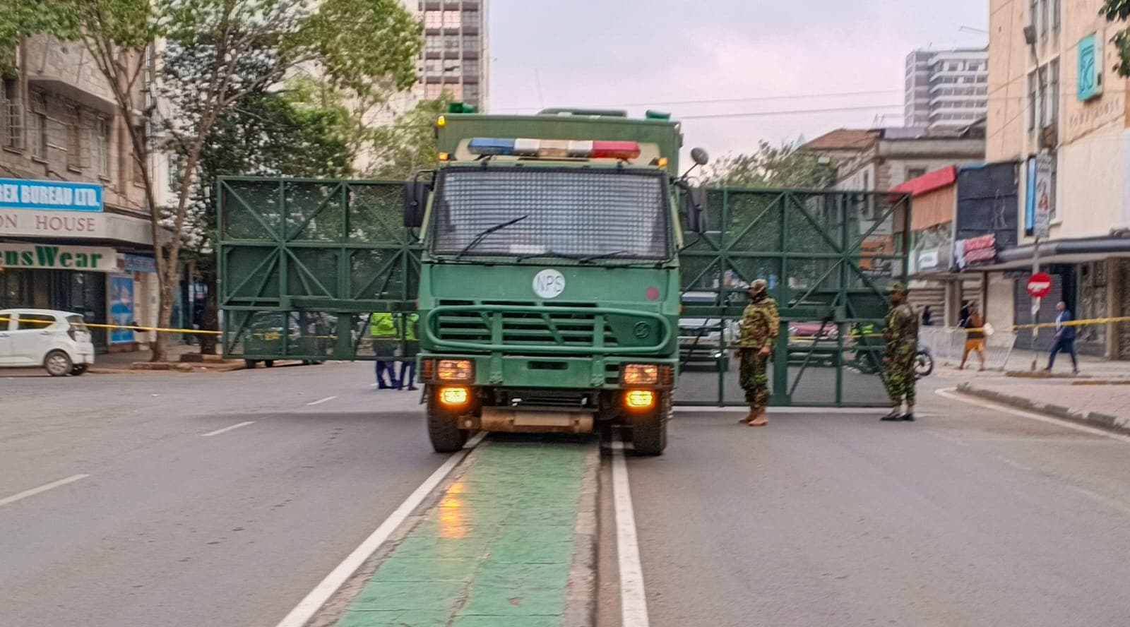 Police Close Nairobi CBD Roads Ahead of Ruto’s Address