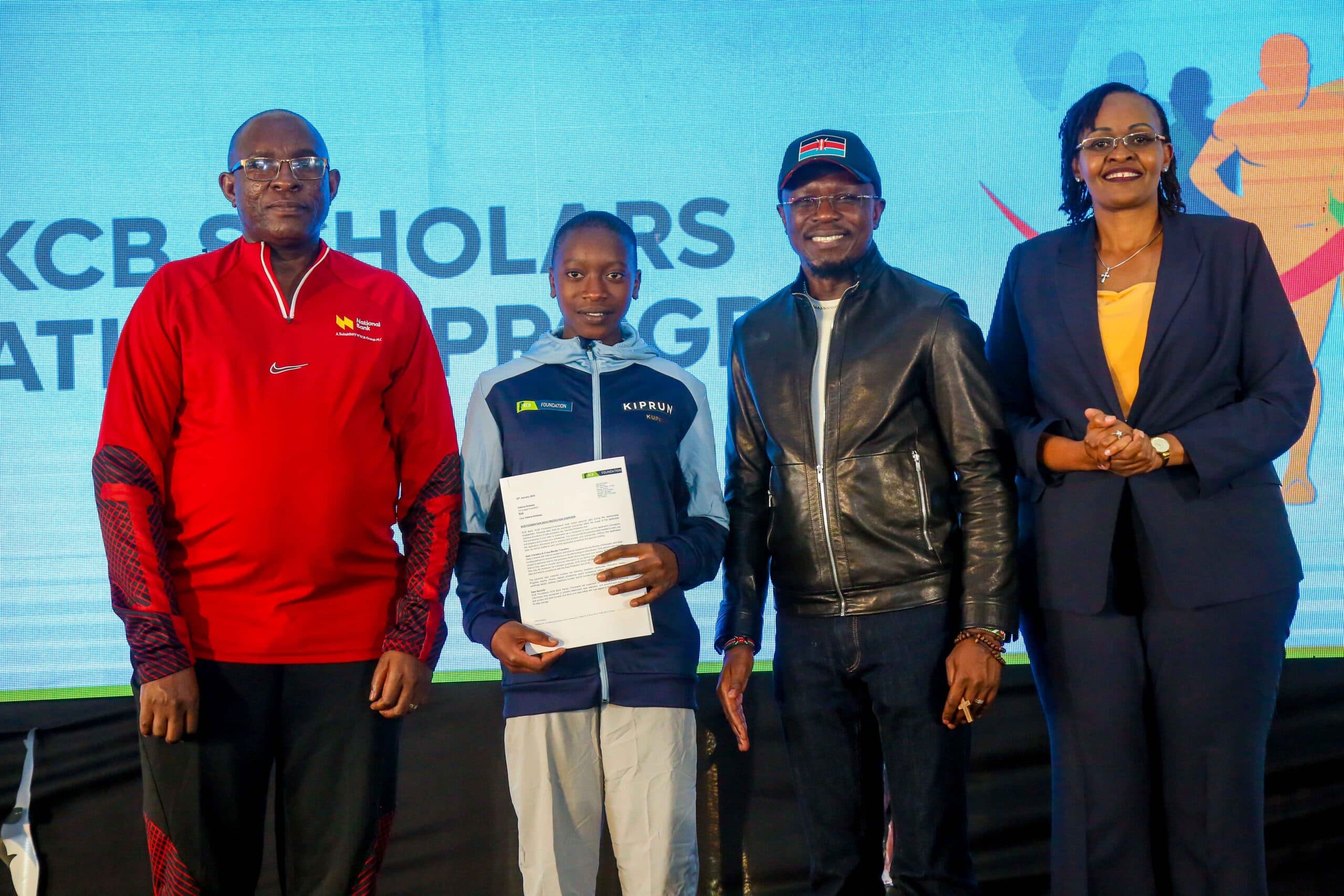KCB Foundation awards scholarships to student athletes