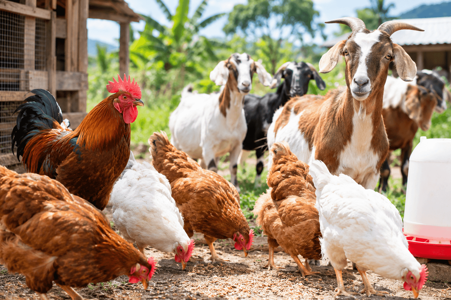 Farmers turn to poultry, goats as crop returns decline