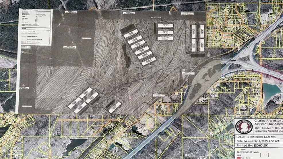 900-Acre Expansion for $14.5B Project Marvel Data Center in Bessemer, Alabama Receives Recommendation