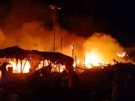 Deaths and Loss of Millions as Fire Razes Down Gikomba Market Again