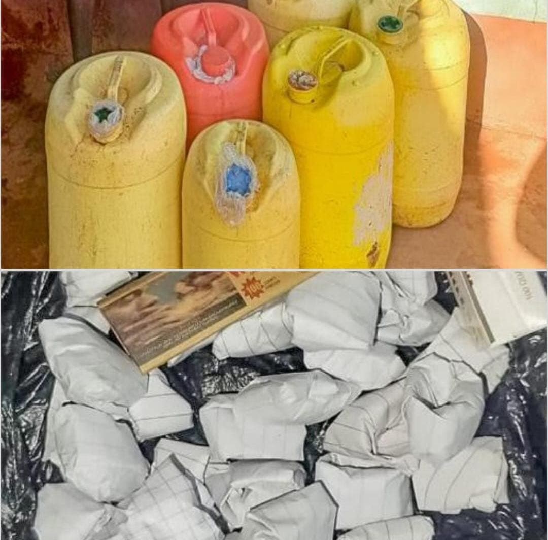 Three arrested as police seize illicit brew, bhang in Tharaka Nithi, Garissa
