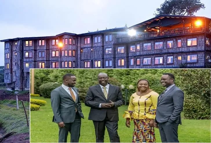 Gachagua’s Son Acquires Historic Tree Top Hotel with Royal Ties