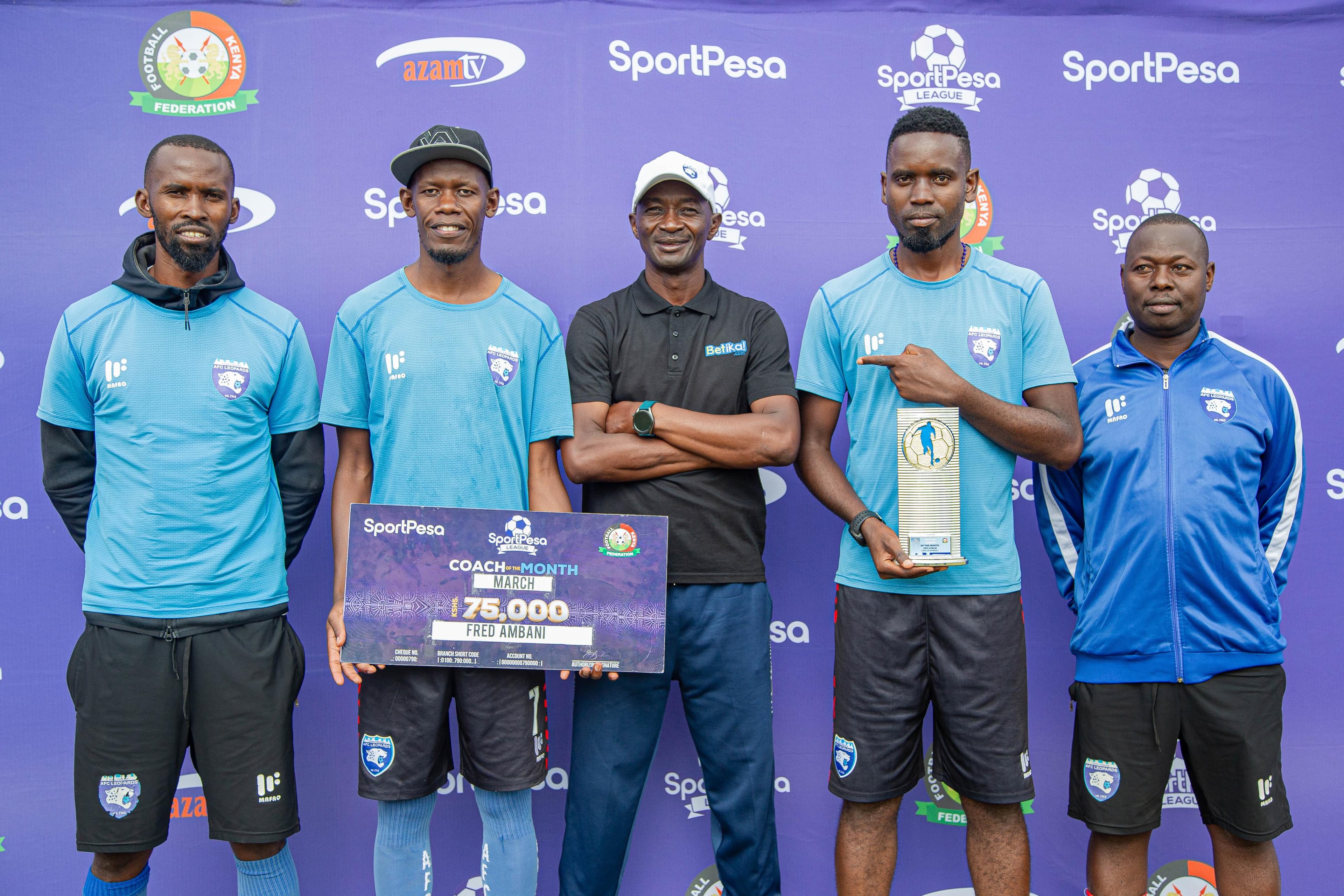 Ambani, Macharia scoop March SportPesa League monthly awards