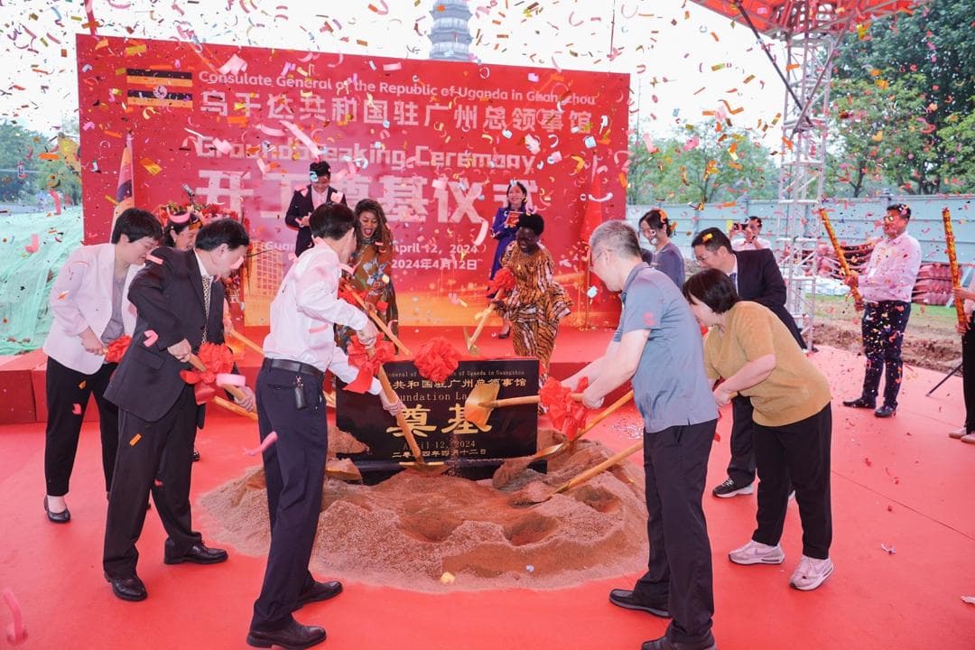Uganda Breaks Ground for the Construction of a $110 Million Permanent Consulate and Residence in China