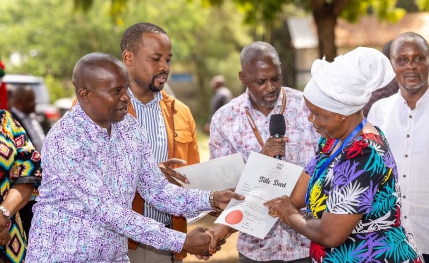 DP Kindiki Announces Plan to Accelerate Title Deed Issuance Nationwide