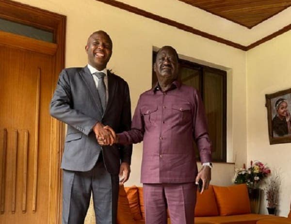 Kang’ata Meets Raila: Stirring Speculations & Social Media Frenzy