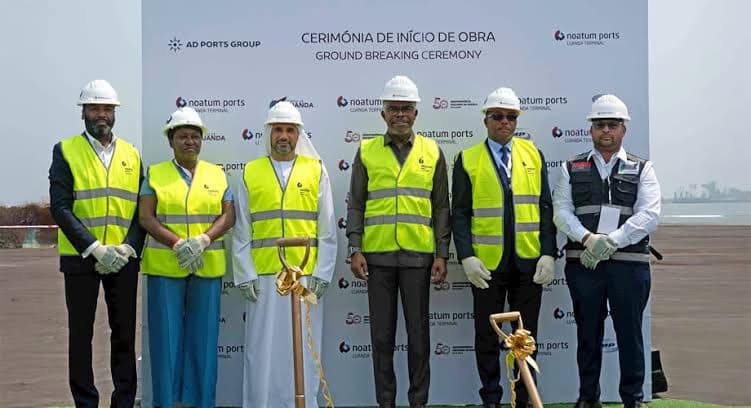 AD Ports Breaks Ground on $380 Million Noatum Ports Luanda Terminal Project in Angola