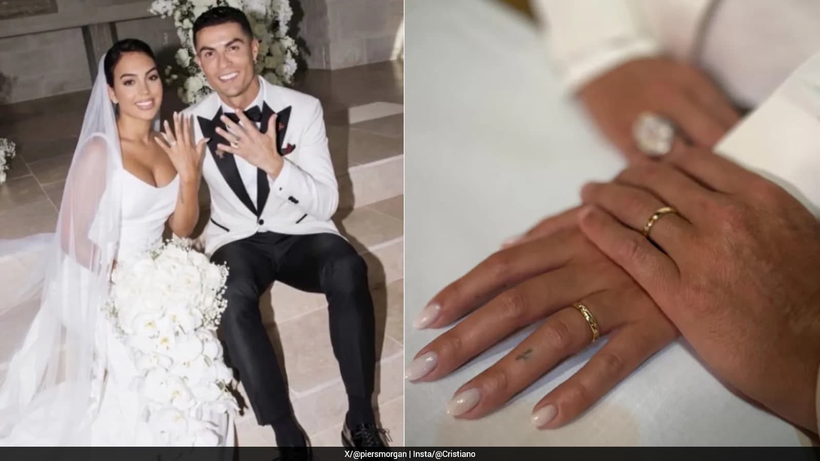 Cristiano Ronaldo marries long-time partner Georgina Rodríguez