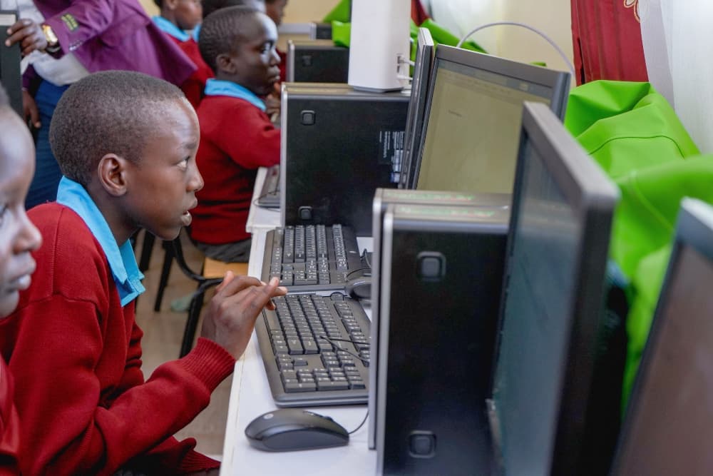Safaricom Foundation unveils Shs4M computer lab in Kajiado central