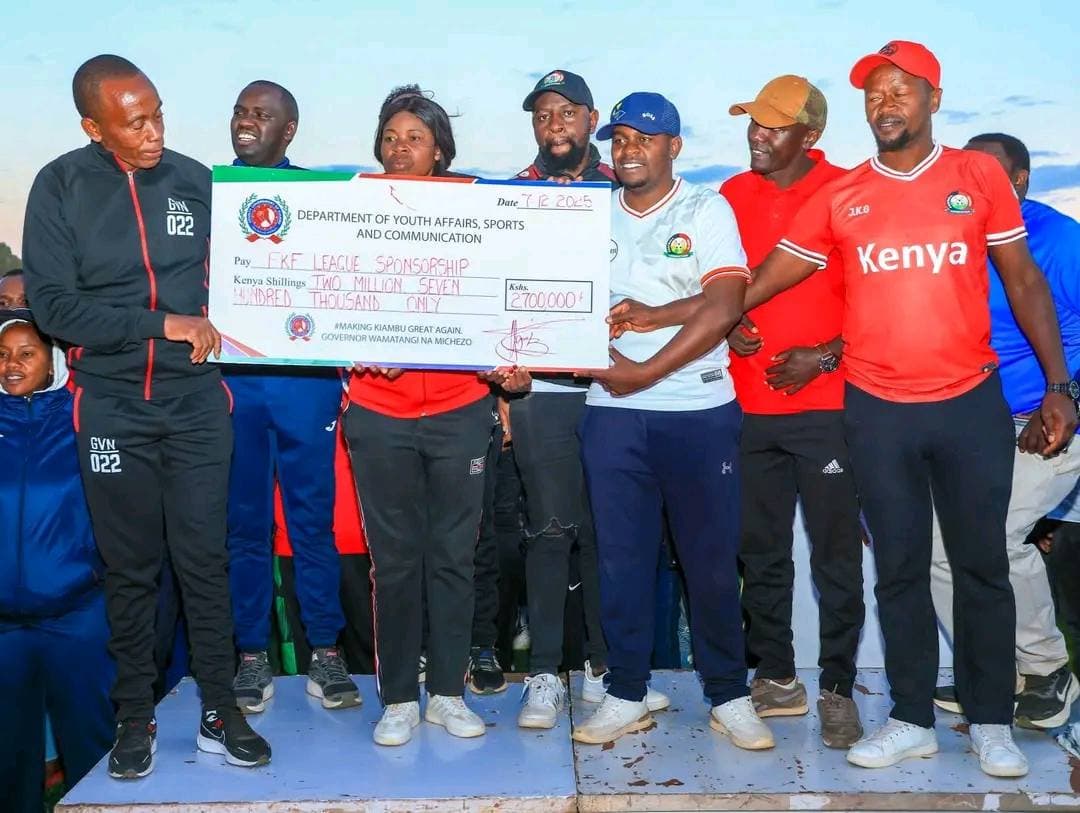 Over 200 football teams in Kiambu to get sponsorship