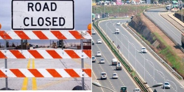 Section of Mombasa Road to Be Closed for One Week