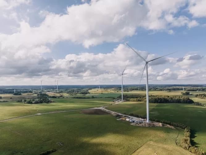 Baltic’s Largest Onshore Wind Energy Project, Kelme Wind Farm, Now Complete