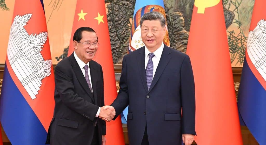 China to establish security pact with Cambodia