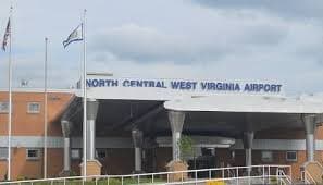 The new terminal building at North Central West Virginia Airport has recently reached fifty-five percent completion.