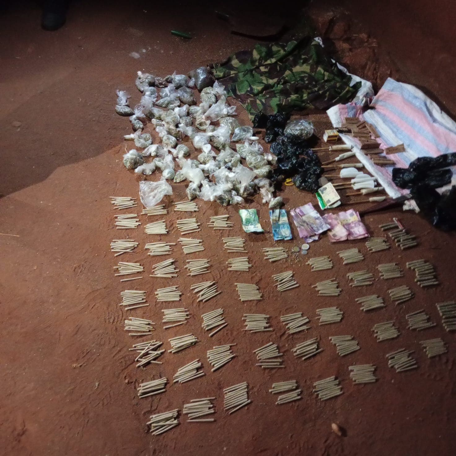 Two arrested as NACADA seizes counterfeit alcohol, bhang in Kitui crackdown