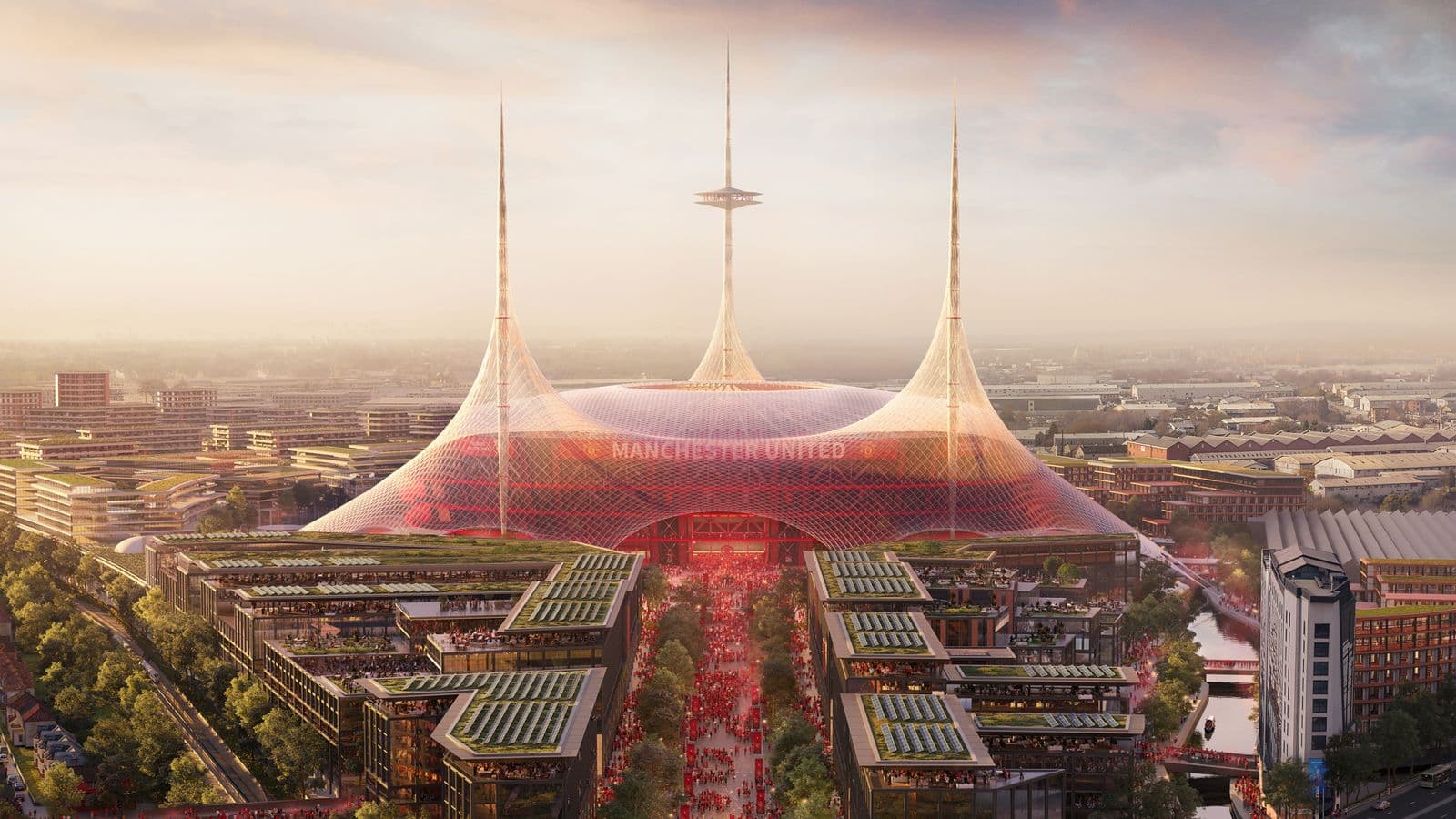 New Old Trafford Stadium Project, Manchester United Secures Land for £2 Billion 100,000-Seat Stadium