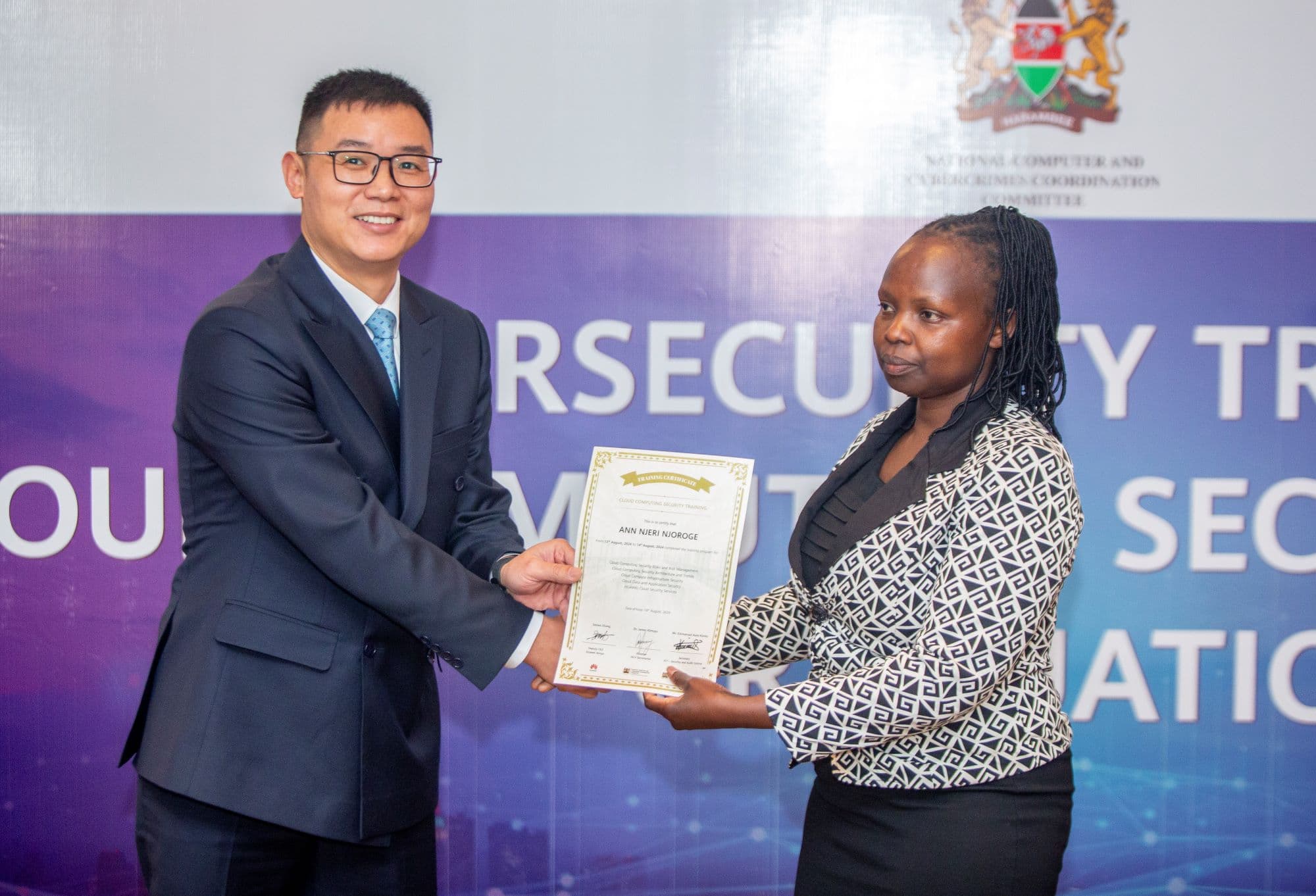 Huawei partners with the Kenyan government on Cloud Computing Security training