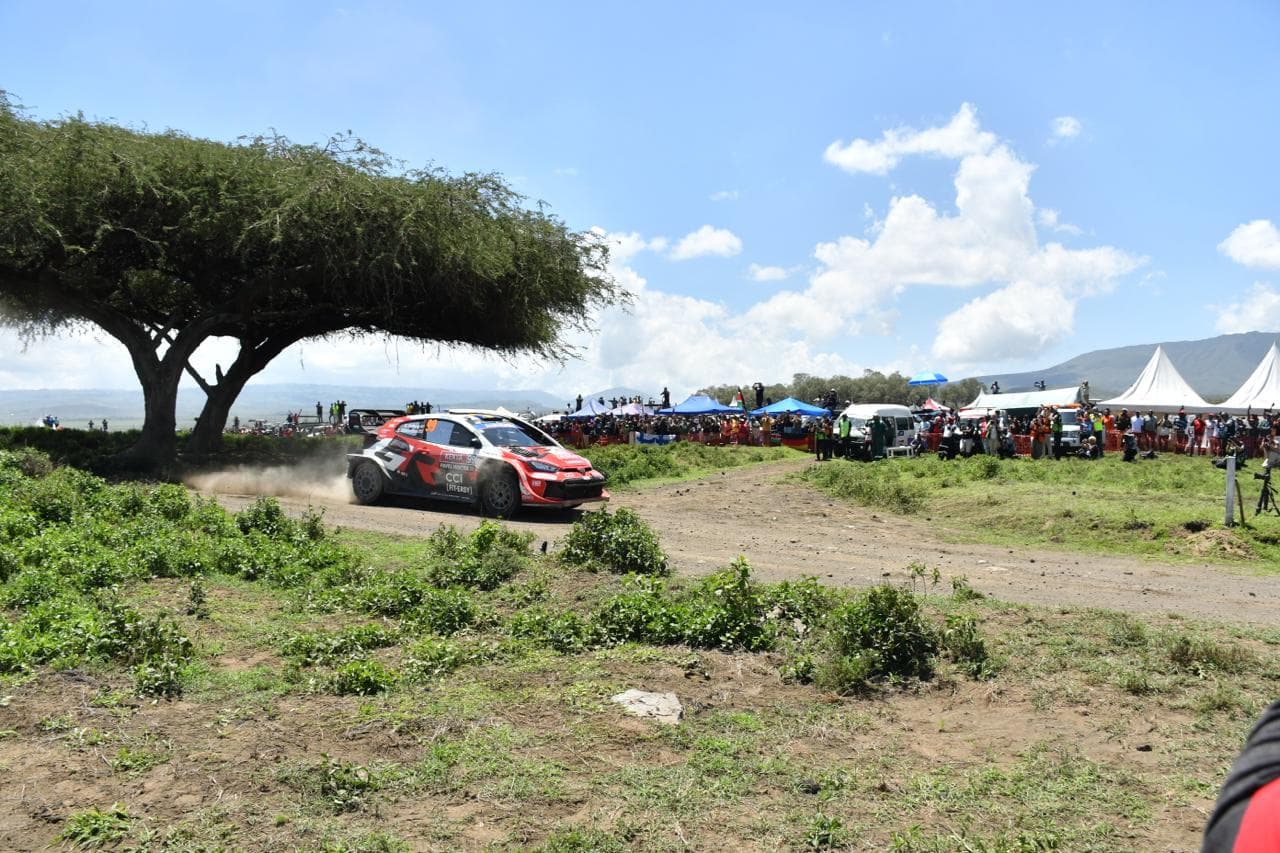 Solberg takes a commanding lead after 6 stages of the 2026 WRC Safari Rally
