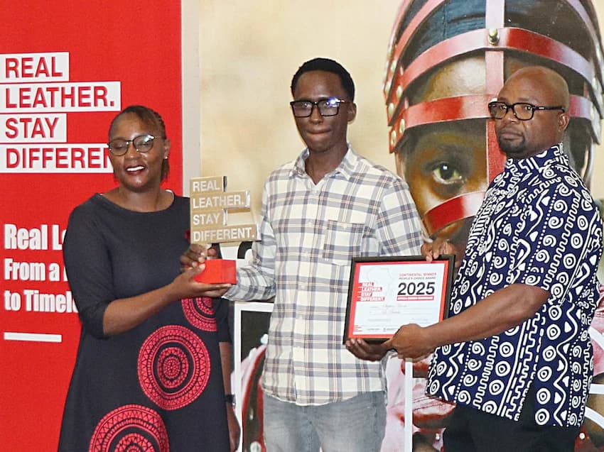 Kenyan Wins People’s Choice Award at Africa Leather Showcase