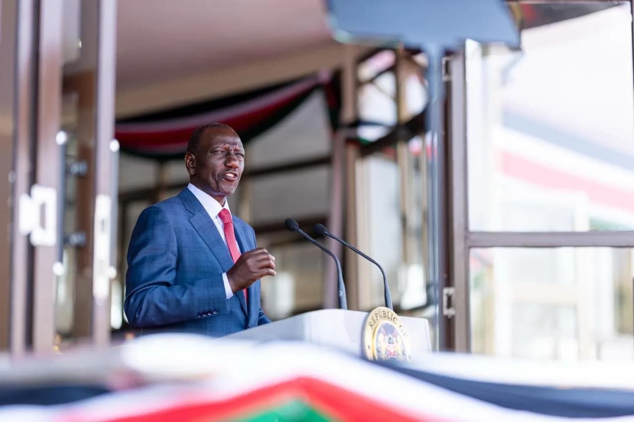 Ruto fires back at critics of new police uniforms