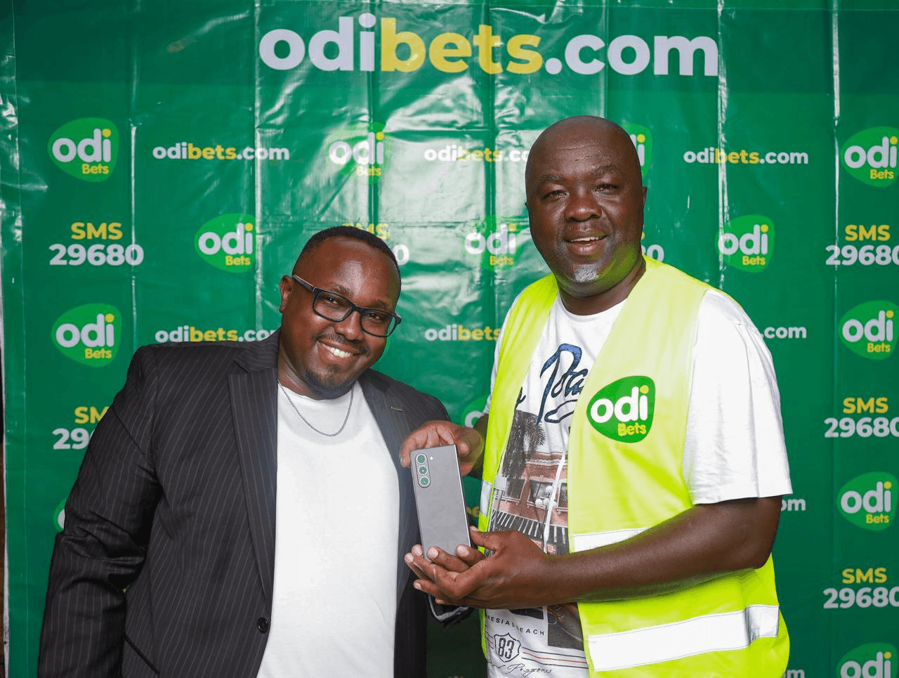 Odibets Comes Through For Journalist Who Lost Phone While Celebrating With Fans