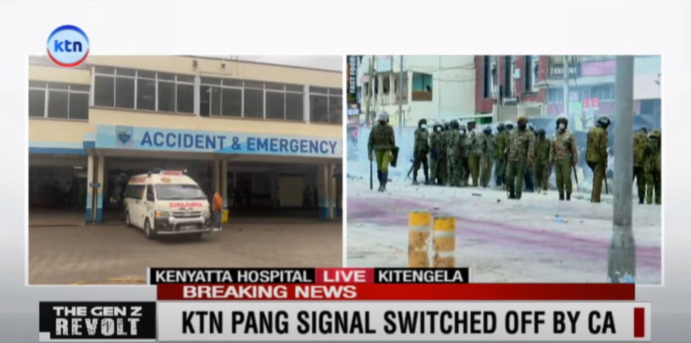 Update: KTN, NTV Signals Switched Off