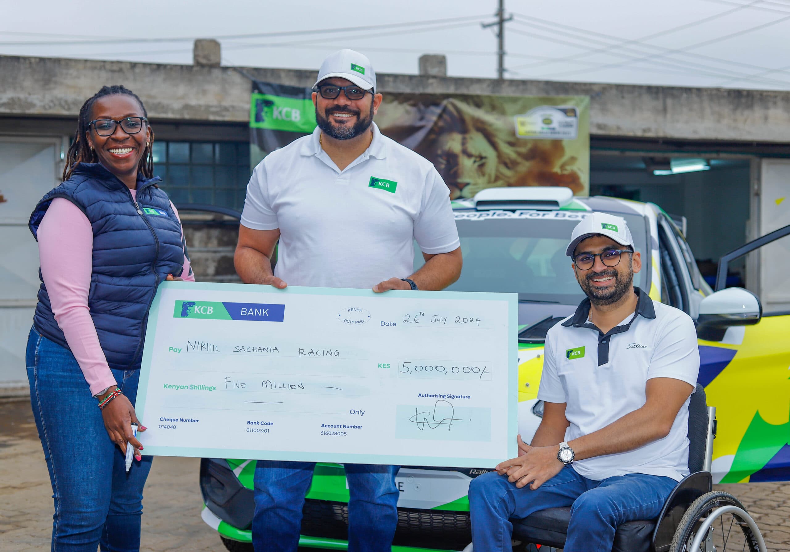 Rally driver Nikhil Sachania acquires new Ford Fiesta in KCB boost