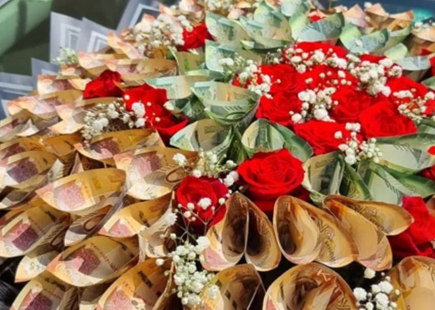 CBK Warns Against Using Banknotes for Flower Bouquets