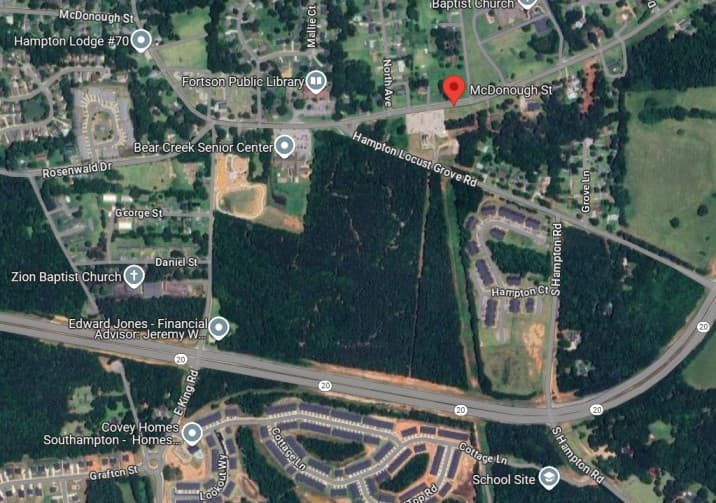 603-Acre Hampton Technology Park Data Center Campus Proposed Outside Atlanta, Georgia