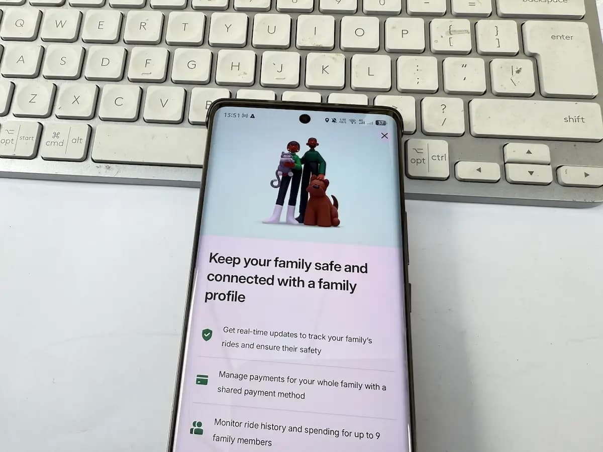 Bolt’s New Family Profile Lets You Book and Pay for Rides for Up to Nine People