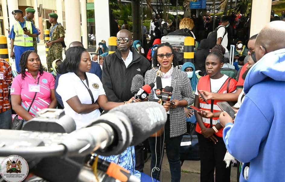 119 Kenyans Return Home After Coordinated Raids on Criminal Scam Syndicates in Myanmar