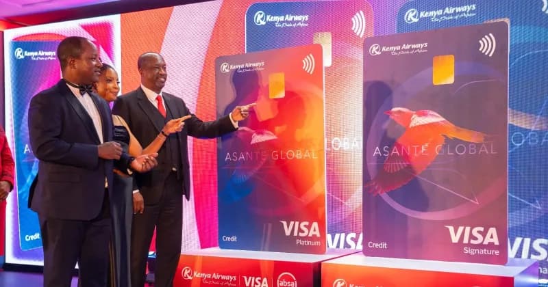Absa, KQ and Visa Launch Premium Asante Global Credit Card