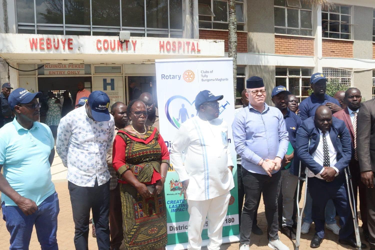 Governor Lusaka receives Sh50m medical equipment to boost healthcare