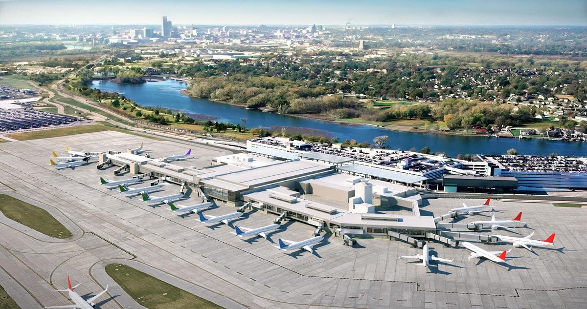 Omaha’s Eppley Airfield to Undergo $950M Expansion, Renovation by 2028