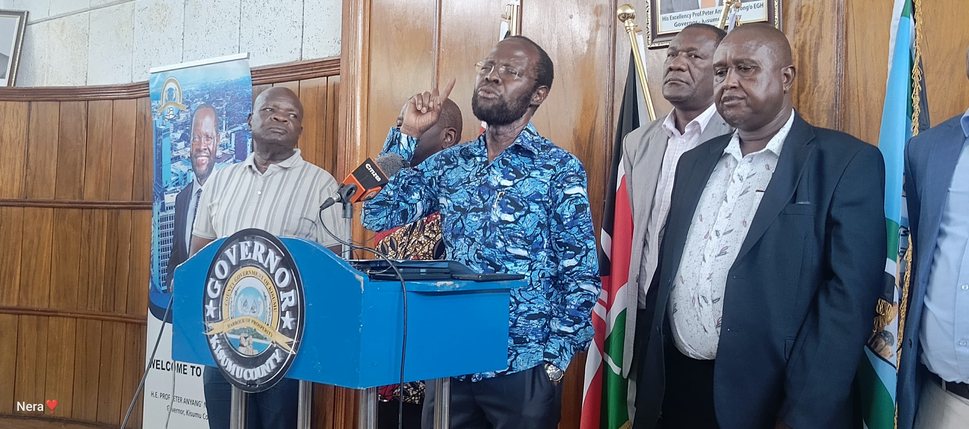 Nyong’o rallies Kisumu residents ahead of President Ruto’s SGR visit