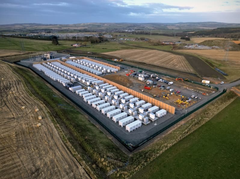 Inside 300MW/700MWh battery energy storage project by Zenobe in Blackhillock, Scotland