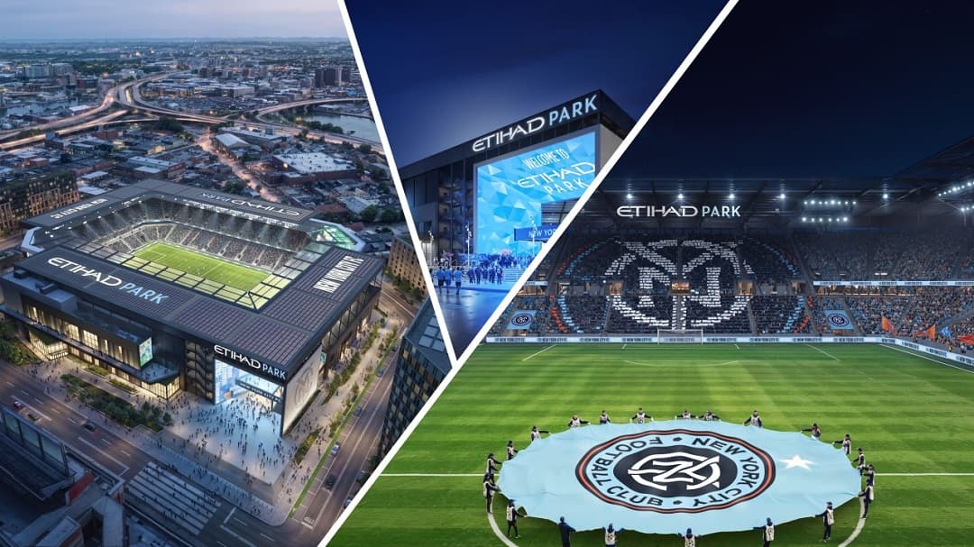 $780M New York Etihad Park Stadium on Schedule with Stadium Seats Installations Underway