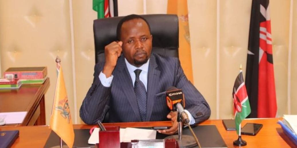Governor Natembeya Under Fire: EACC Probes Ksh1.4B Scandal as Raid Sparks Chaos in Kitale