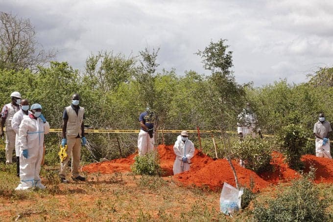 Over 400 shakahola bodies to be buried by Dec after DCI probe