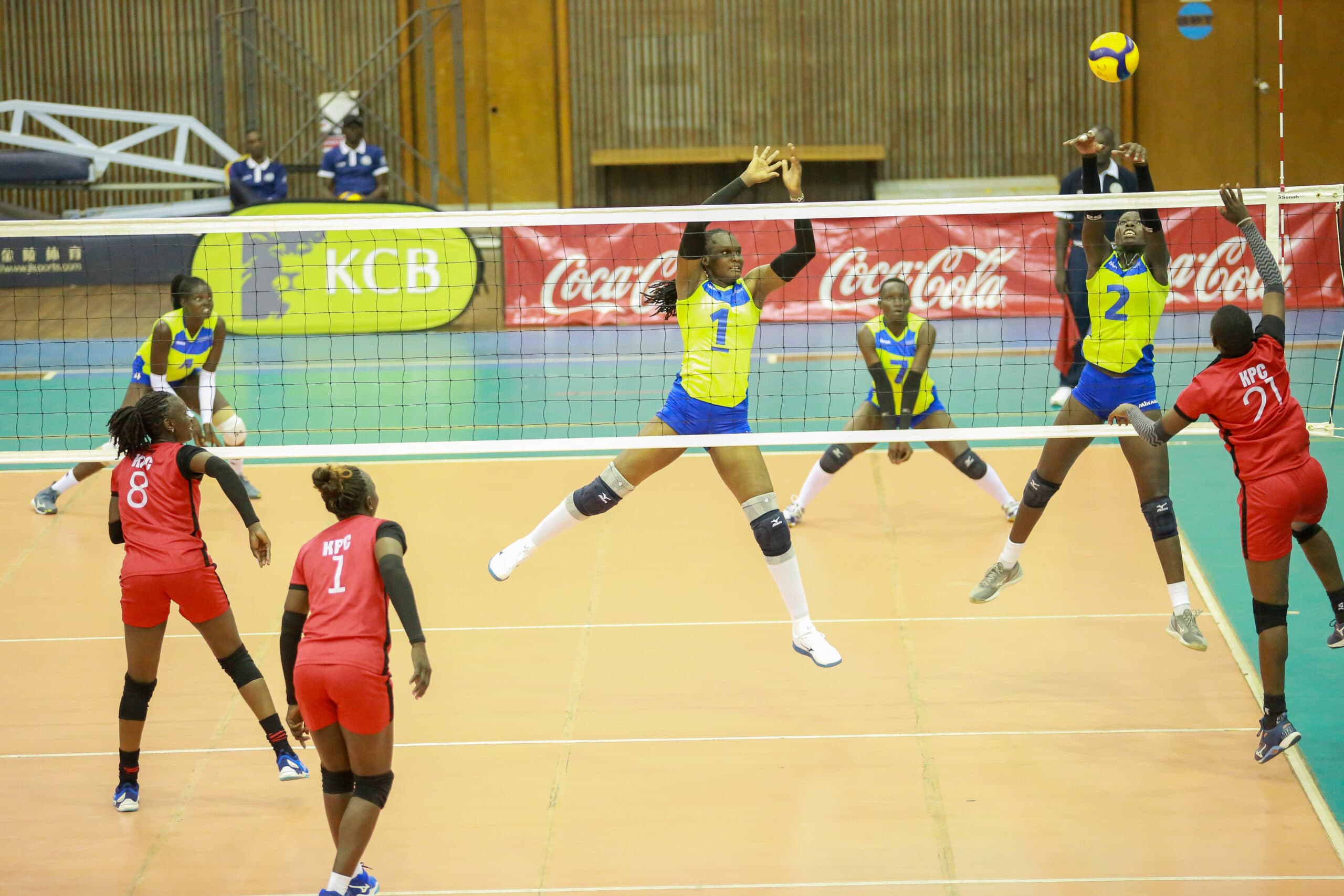 KCB Women’s Volleyball team to play KDF in the Kenya Volleyball Federation League playoffs on May 9-11