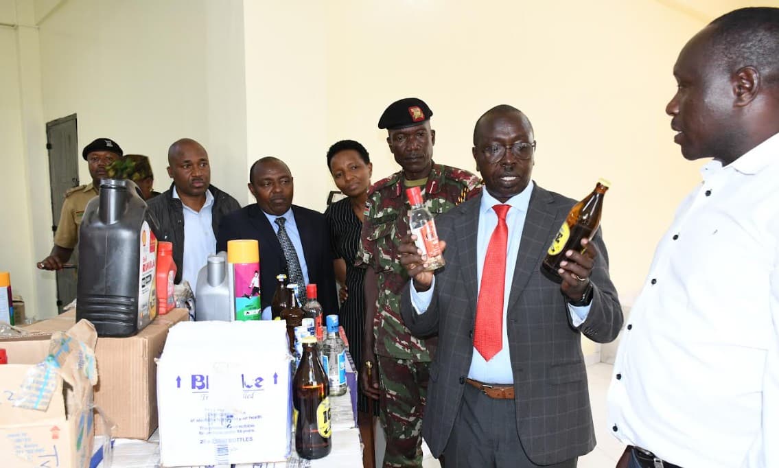Counterfeit goods worth Sh 3.8 million seized in Nyeri